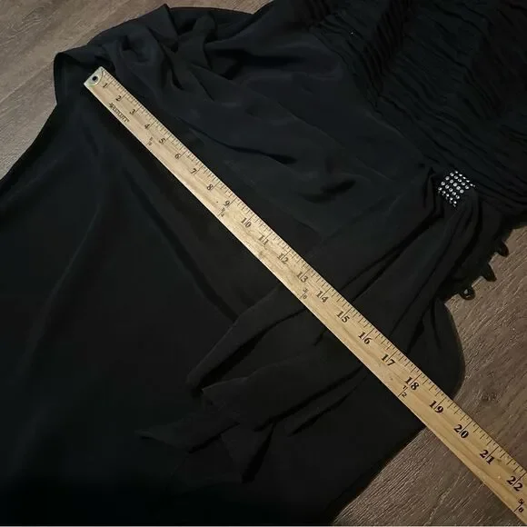 Vintage
Destinee Womens Black Boned Ruching Chest Dress USA Size 8 - Picture 10 of 13